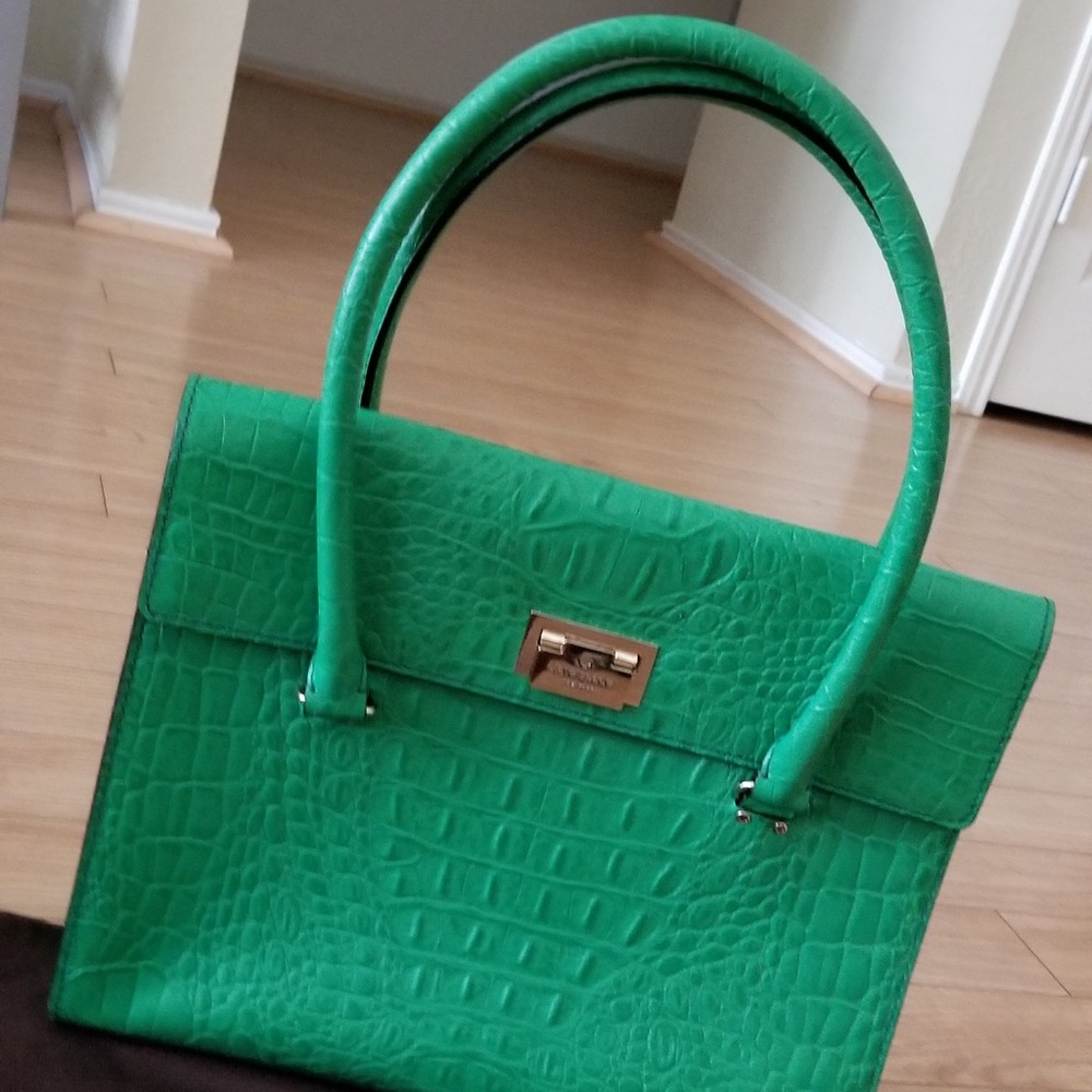 Kate Spade Crocodile Imprint Tote